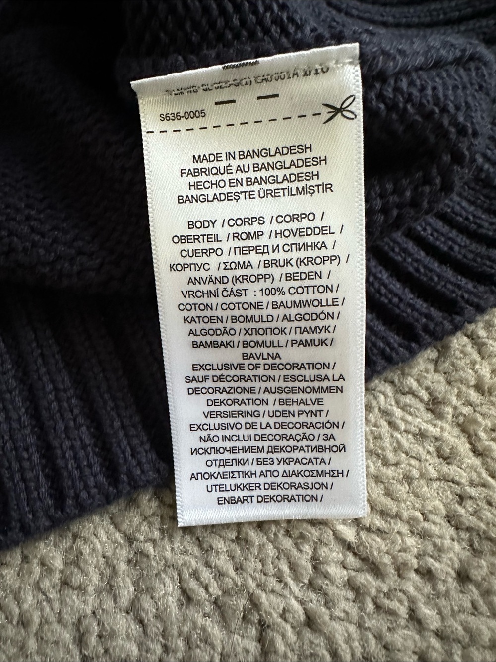 Polo Ralph Lauren Boys Quarter Zip Vintage‎ Pullover Sweater (L) 14-16 - Picture 3 of 8